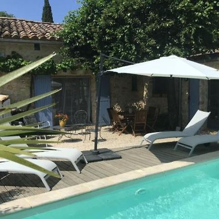 Maison De Plain Pied Pour 4 Pers Piscine Lussan Lussan  Exteriér fotografie